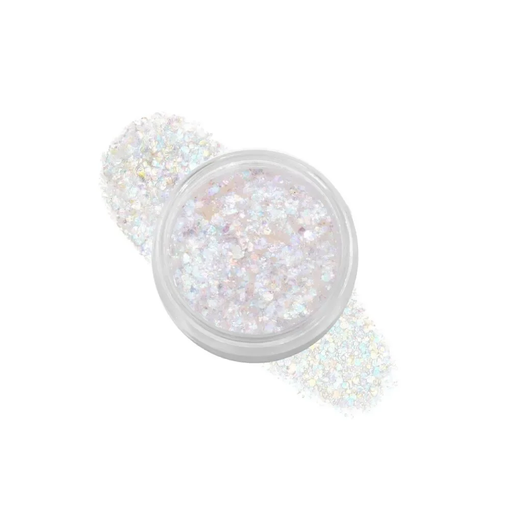 ColourPop Glitterally Obsessed Body Glitter Gel .6oz Disco Lady New Boxed Silver